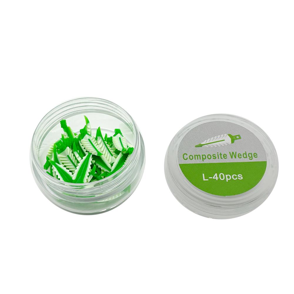 Dental Interdental Wedges Sealing Composite Wedges Silicone Suitable Adaptive Dentist Material For Tooth Restoration