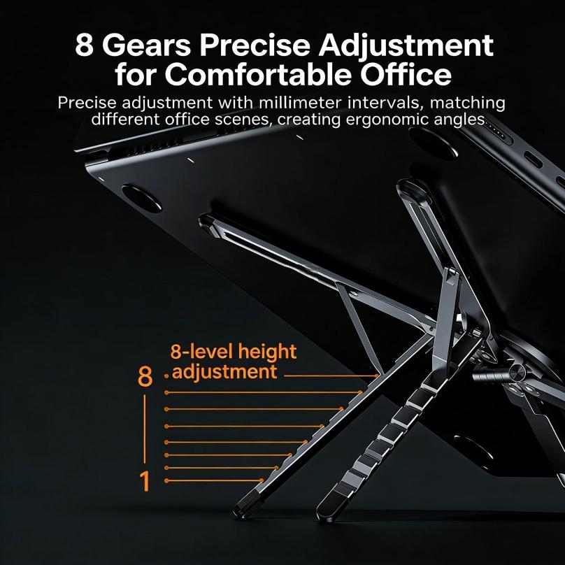 Foldale Magnetic Phone Holder Multi Form Adjustable Desktop Tablet Stand for iPhone 17~12 Tripod Handheld Mount Laptop Bracket