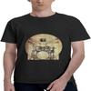 Hcotproe Mens T Shirt Davinci Drums T-Shirt Summer Casual Short Crew Short Sleeves Top(4)