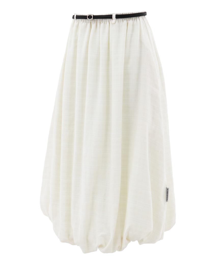 Plasma Sphere Belt Set Air Check Puff Balloon Flare Mini Skirt_ 2 Colors