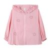 Girls' Lightweight Hooded UV Protection Sun Jacket