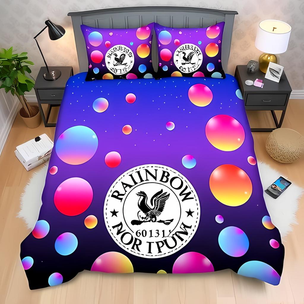 Bubble Duvet Cover Sets For Kids Boys Girls Queen King Lightweight Quilt Cover Underwater Themed Bedding Set Room Decor No Quilt