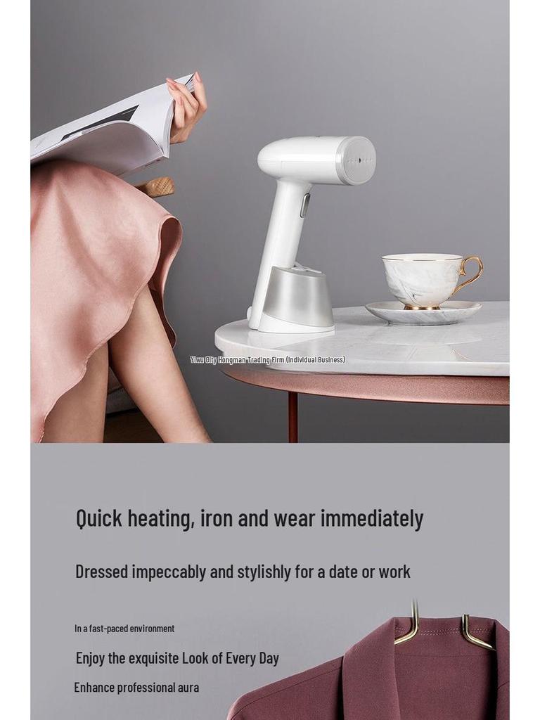2026 Portable Handheld Garment Steamer and Iron for Home and Dorm Use