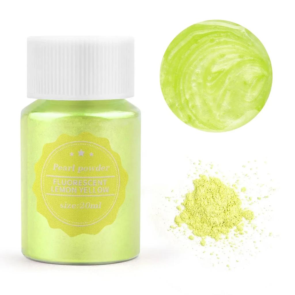 24-Color Natural Mica Powder Set – 10g/Bottle Pigment for Epoxy Resin, Soap, Candle Making, Dye & Nail Art