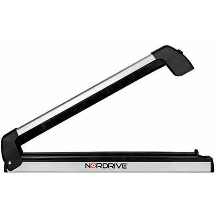 Porte-skis - TOWCAR - Aluminium Nordic King 4 - Gris - 4 Skis - Sur Barre