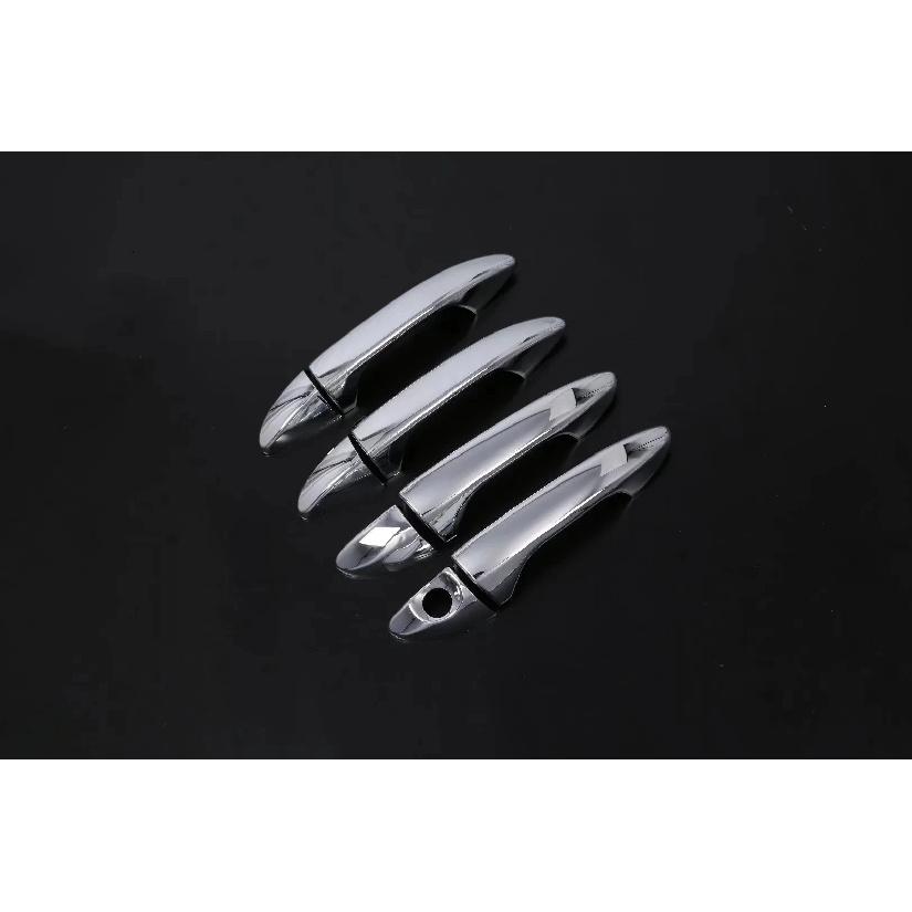 For Hyundai I10 Grand I10 X 2014 I20 Coupe Active MK2 2015 2016-2018   Door Handle Cover Trim ABS Chrome Car Accessories