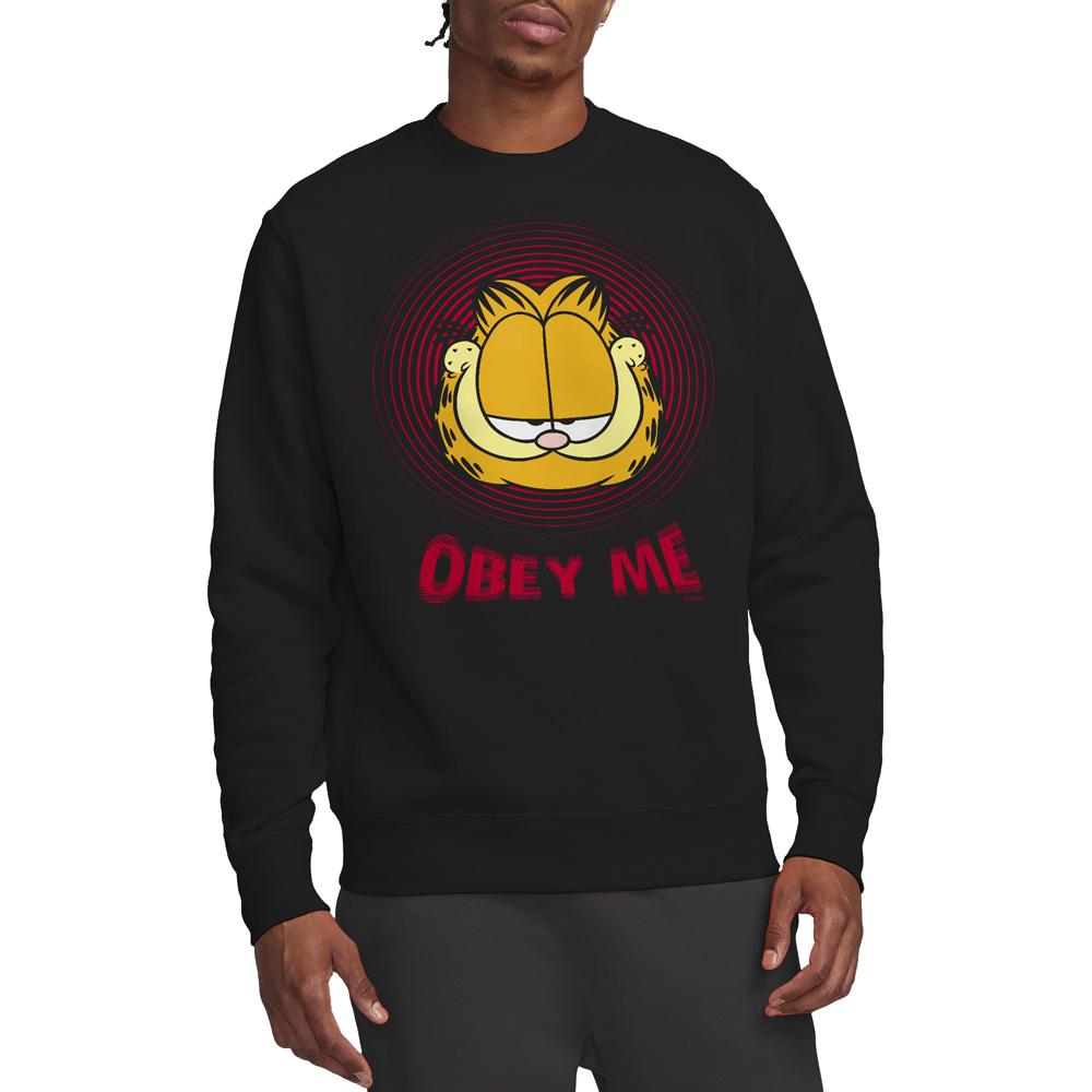 Unisexová mikina pro dospělé Garfield s logem Obear Me