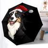 1 Stück Weihnachts-Hund Automatisch Öffnend und Schließend, Stabiler Eisenrahmen, Tragbares Faltbares Design, Geeignet für Männer und Frauen in Allen Jahreszeiten74