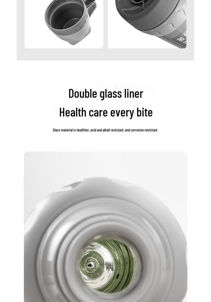 2025 New Large Capacity Glass-Lined Thermos for Home or Office