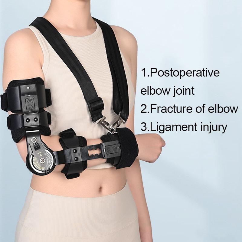 Durable And Safe Elbow Joint Fixation Brace Rom Hinged Shoulder Arm Sling Forarm Braces Support Splint Orthosis