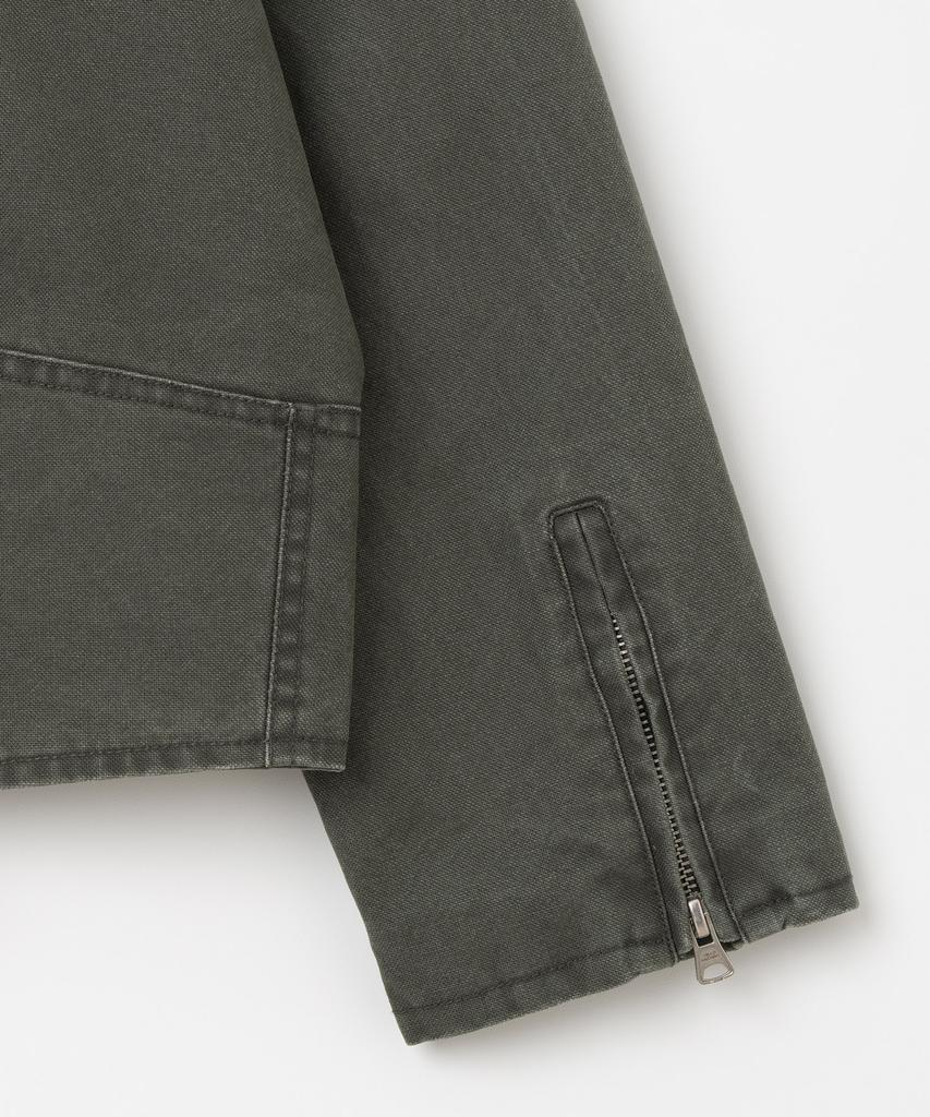 Millo Archive Vintage Cotton Cafe Racer Jacket [Washed Khaki]