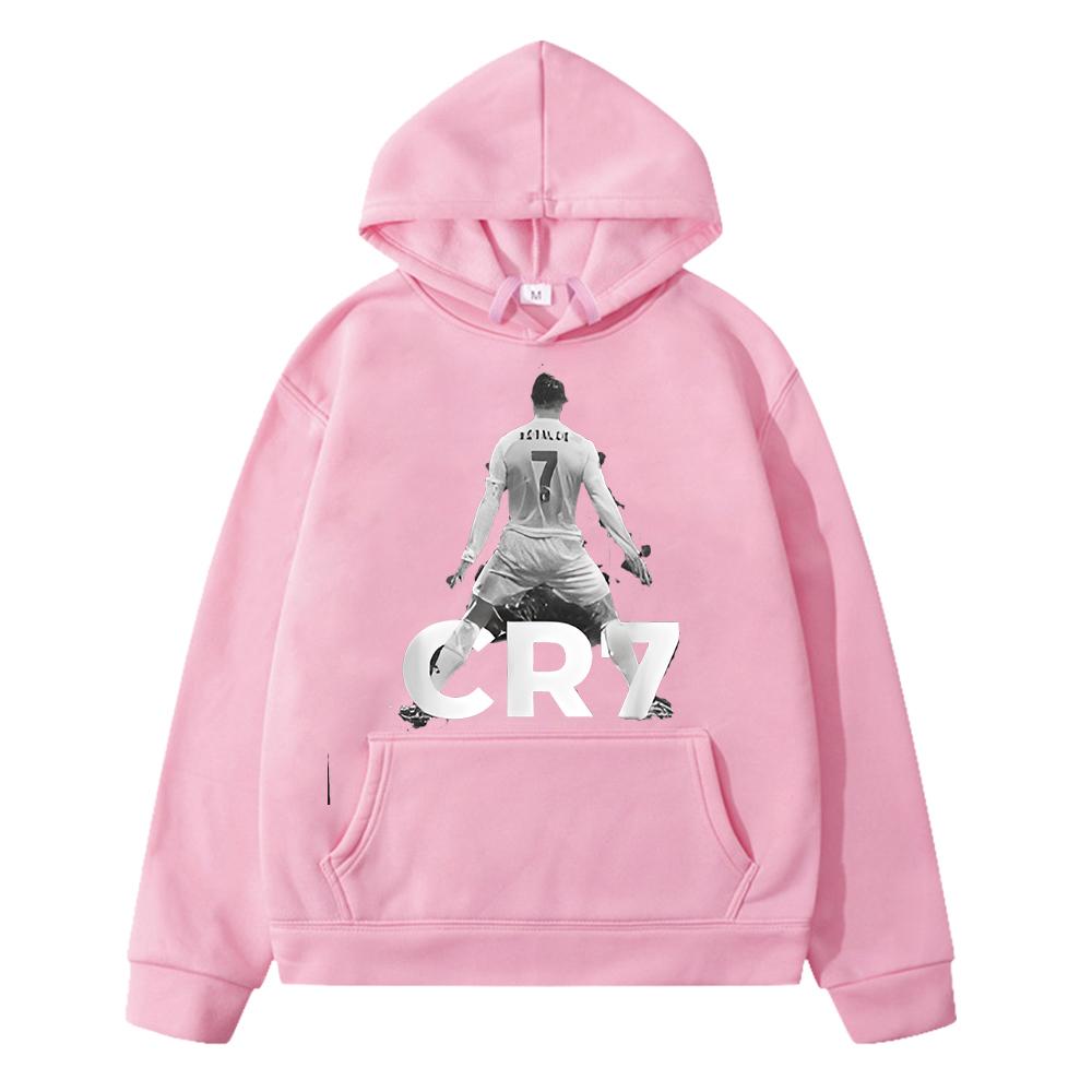 Football fan CR7 Autumn Hoodies Fleece Sweatshirt boy clothes y2k sudadera Casual anime hoodie Jacket pullover kids clothes girl