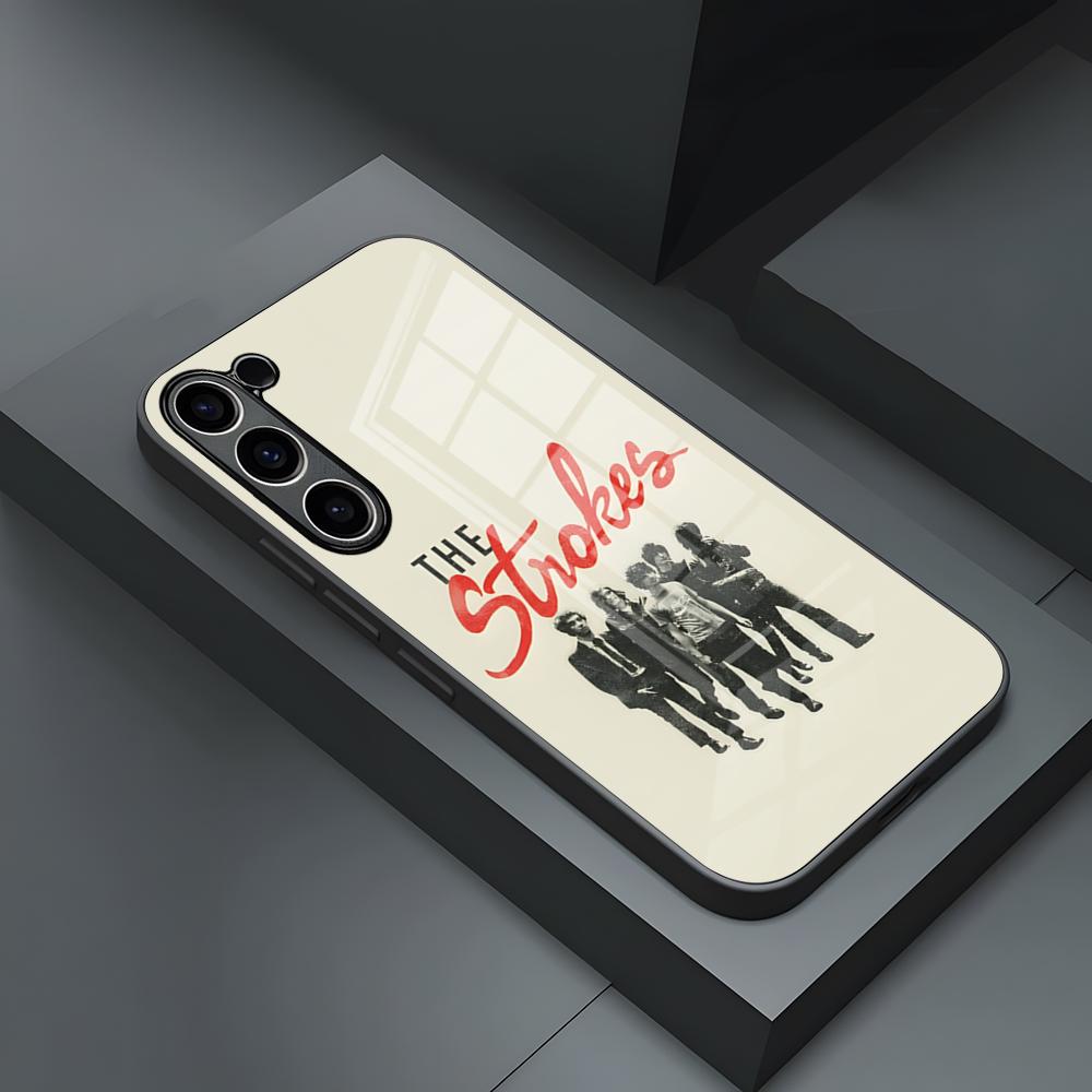 Rock Band The Strokes Is This It Phone Case For S24 Ultra Samsung S23 Fe S22 S20 S21 Plus A54 A34 A24 A53 Note 20 Glass Cover
