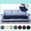 Housse de Coussin d'Assise de Canapé Extensible Douce au Toucher Facile à Ajuster Protecteur de Meubles