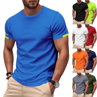 Men'S Casual Short Sleeved Loose Casual Fashionable Vacation Top