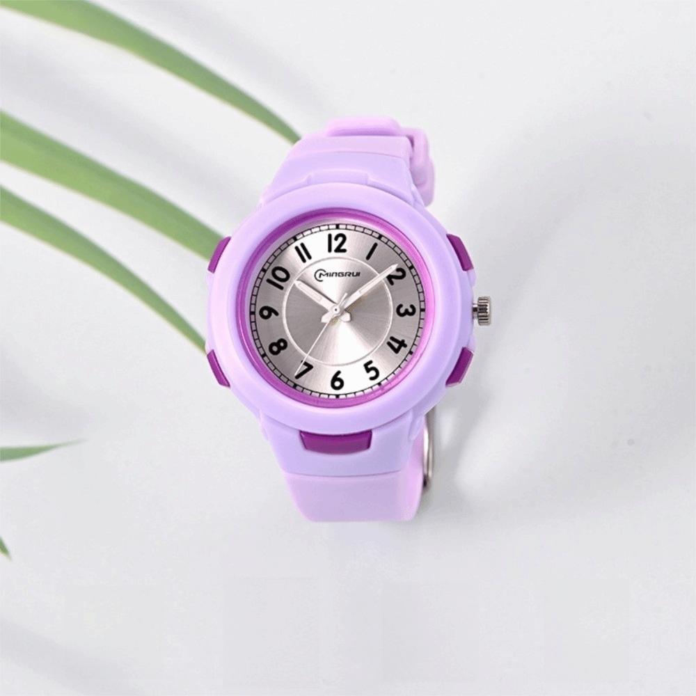 New 30M Waterproof Quartz Watch Casual PU Strap Digital Watch Wristwatches Student