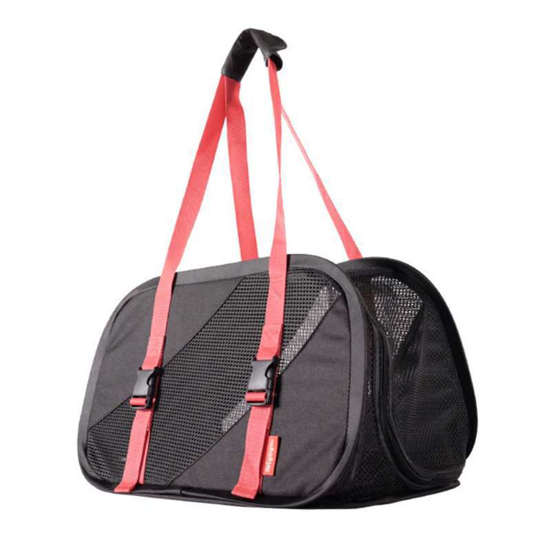

Minimalist Casual Pet Bags Going Out Bag Mesh Messenger Cat Bag Dog Supplies красный