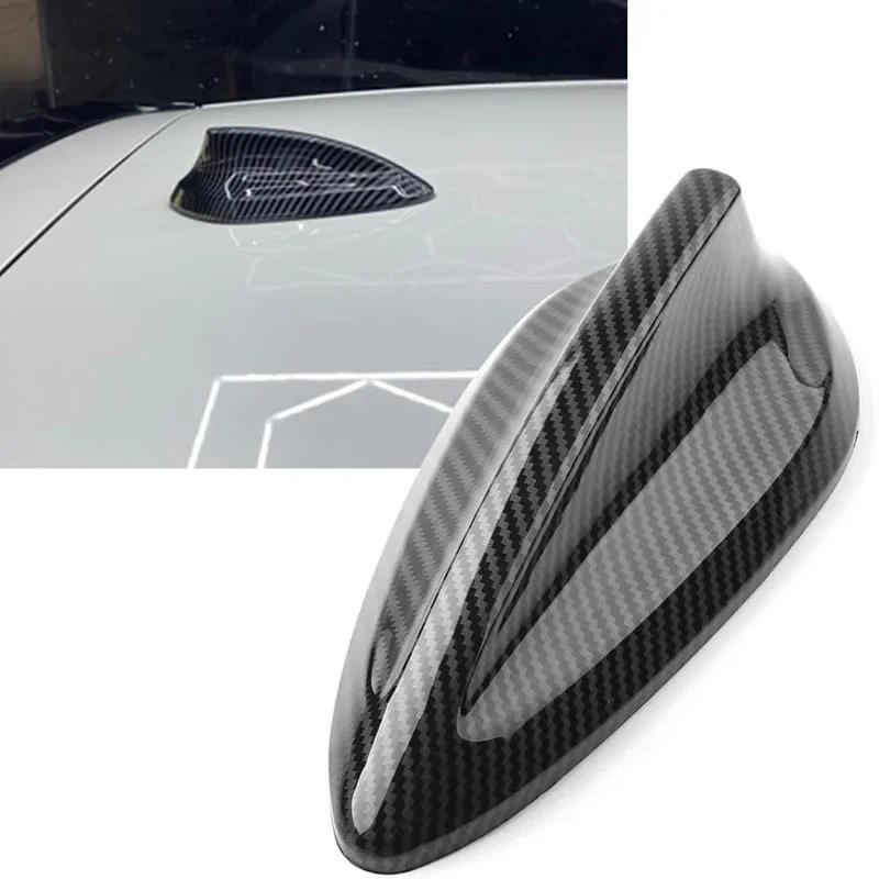 

Car Roof Shark Fin Antenna Cover Trims For BMW 1 Series F20 F21 2012-2016 Auto Aerials Decor Carbon Fiber Parts