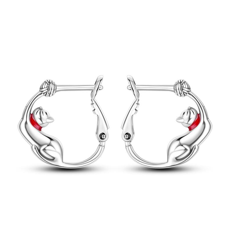 Hoop Earring New 925 Silver Earring Women Drop Earring For Wedding Engagement Birthday Party Fashion Jewelry Gift