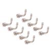 10pcs Truck Tyre Valve Stem TR543E Bent 75 Degrees 65mm Clamp In Valve Extension Adapter for Bus Truck Hole 9.7mm