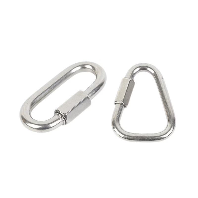 OIMG 304 Stainless Steel Oval Quick Link Ring