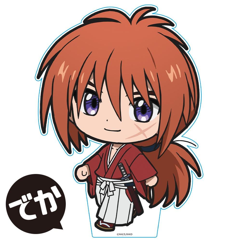 

Rurouni Kenshin Телевізійне аніме Rurouni Kenshin Мечник епохи Мейдзі Романтична історія Кіотський заколот Велика акрилова фігурка Хімура Кеншін