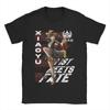 Tekken 8 Kazuya  Gaming TShirt Unisexs Cotton Tops Funny  Round Neck Short Sleeve