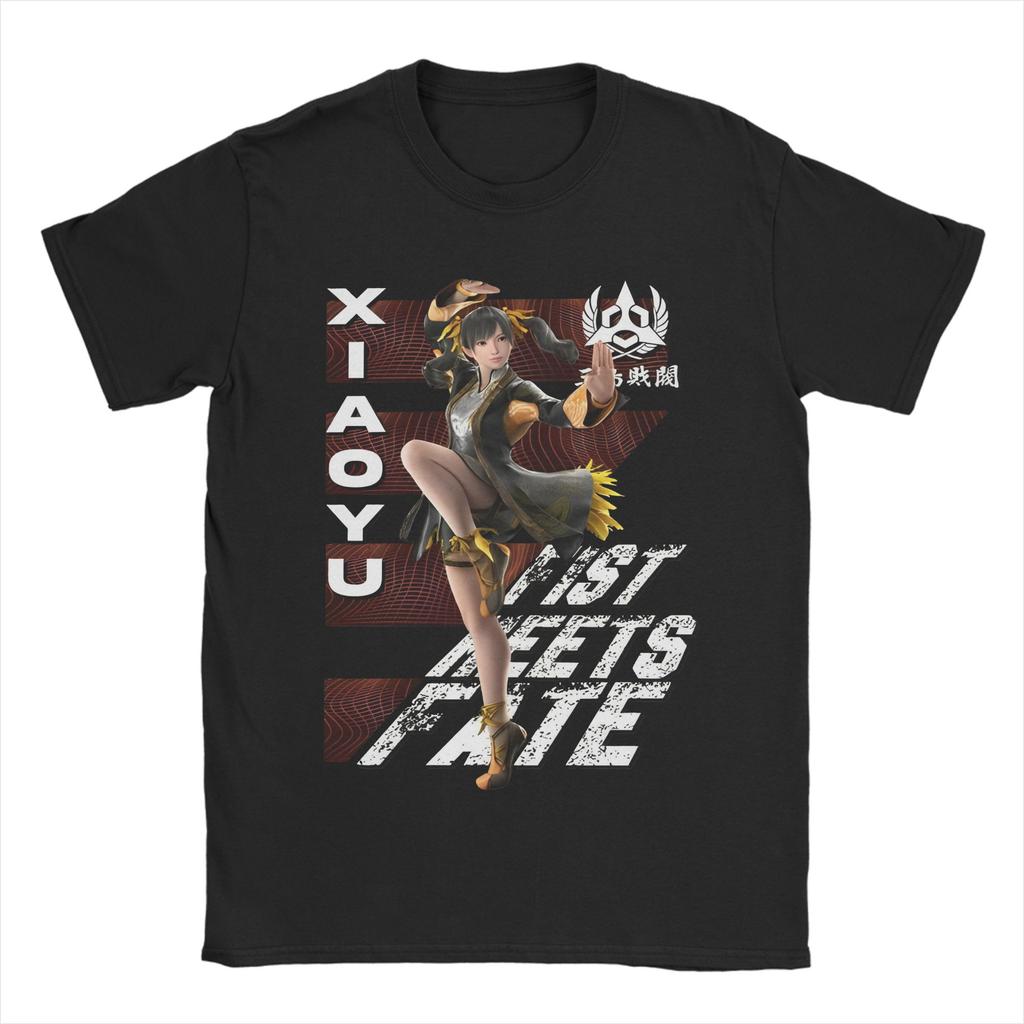 Tekken 8 Kazuya Gaming TShirt Unisexs Cotton Tops Funny Round Neck Short Sleeve