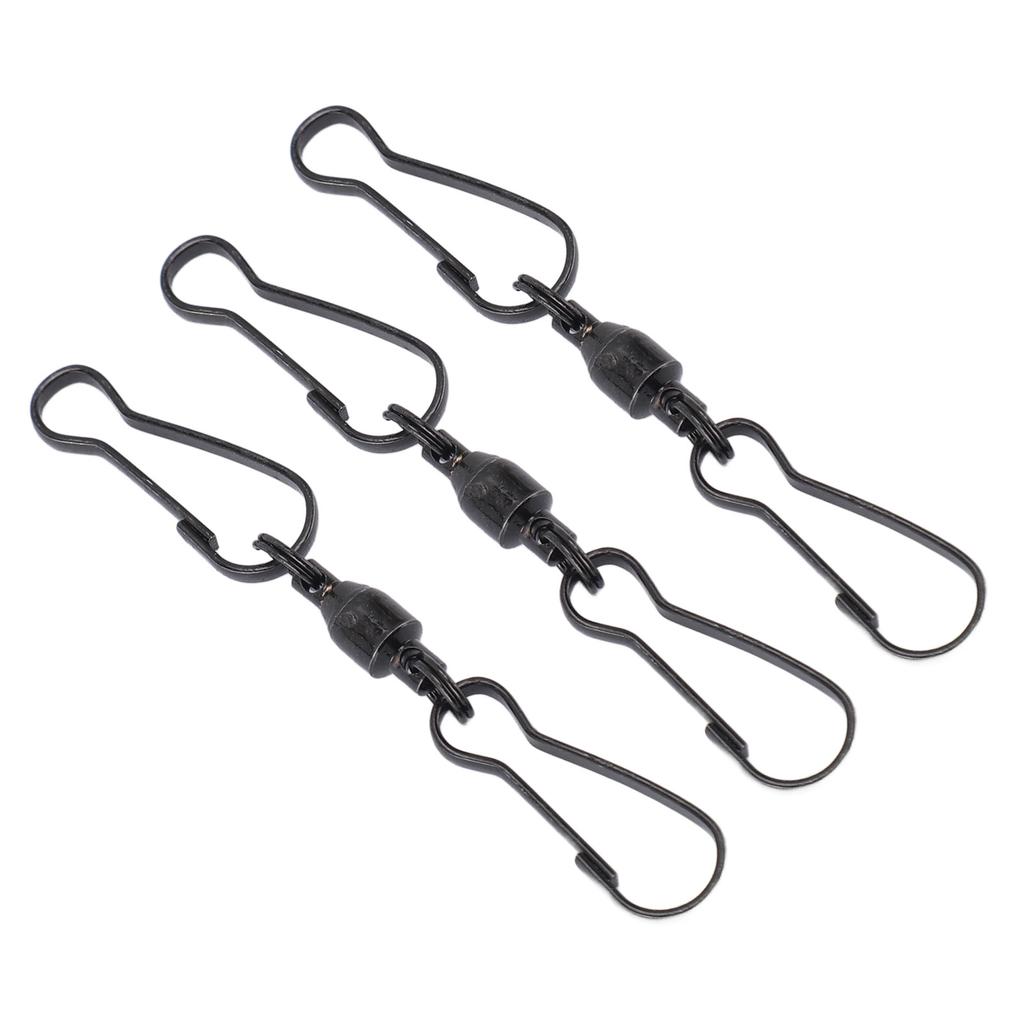 20pcs Windsock Clips Stainless Steel 360 Degree Rotation Dual Clip Wind Spinners Hangers for Wind