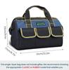 AIRAJ Multifunctional Tool Bags 1680D Oxford Cloth Electrician Bags Waterproof and Wear-Resistant High Capacity Storage Bags