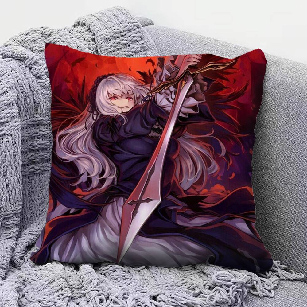 Rozen Maiden Anime Girl Mercury Lampe Home Sofa Cushion Covers and Aecorative Custom Pillow Covers