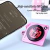 Llavero NFC Acrílico Personalizado: Colgante de Disco de Vinilo para Conciertos y Merchandising de Estrellas
