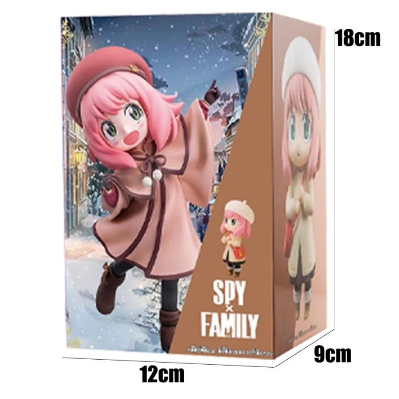 SPIION×COD DE FAMILIE: Figura Albă Anime Drăguț Kawaii Figura Jucărie Papusa Mașină Decorare Birou Pentru Copii Adulți Fani Fata Cadouri de Zi de Naștere