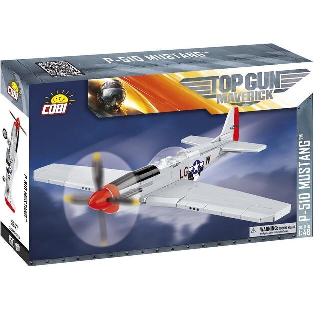 Конструктор пластиковый Cobi Armed Forces P-51D Mustang Scale 1:48 COBI-5847