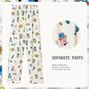 Women's Korean-Style Loose Pajama Pants - Imitation Cotton, Spring/Autumn