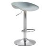 Sgabello da Bar Scandinavo Regolabile - Sedia Girevole Commerciale con Poggiapiedi - Sgabello da Bancone Moderno Minimalista per Casa&Negozio - Pelle PU