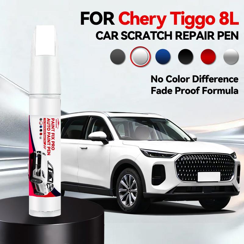 For Chery Tiggo 8L 1990-2026 Drive Paint Repair Brush Touch Up Scratch Remover DIY Auto Accessories Black White
