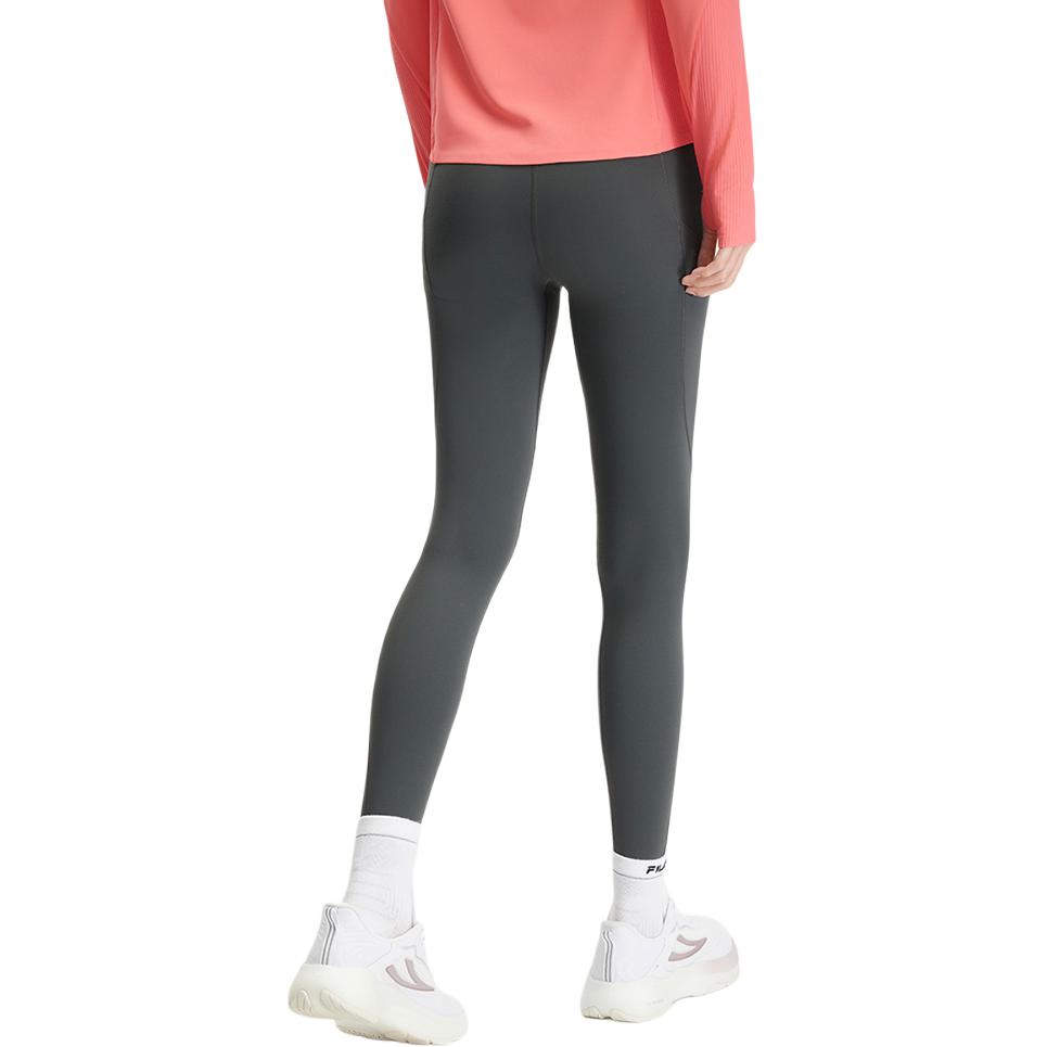 Fila Fitness Running Sports Leggings Tricotés Remonte-Fesses Femmes leggings Gris Récif A11W441604F-DY