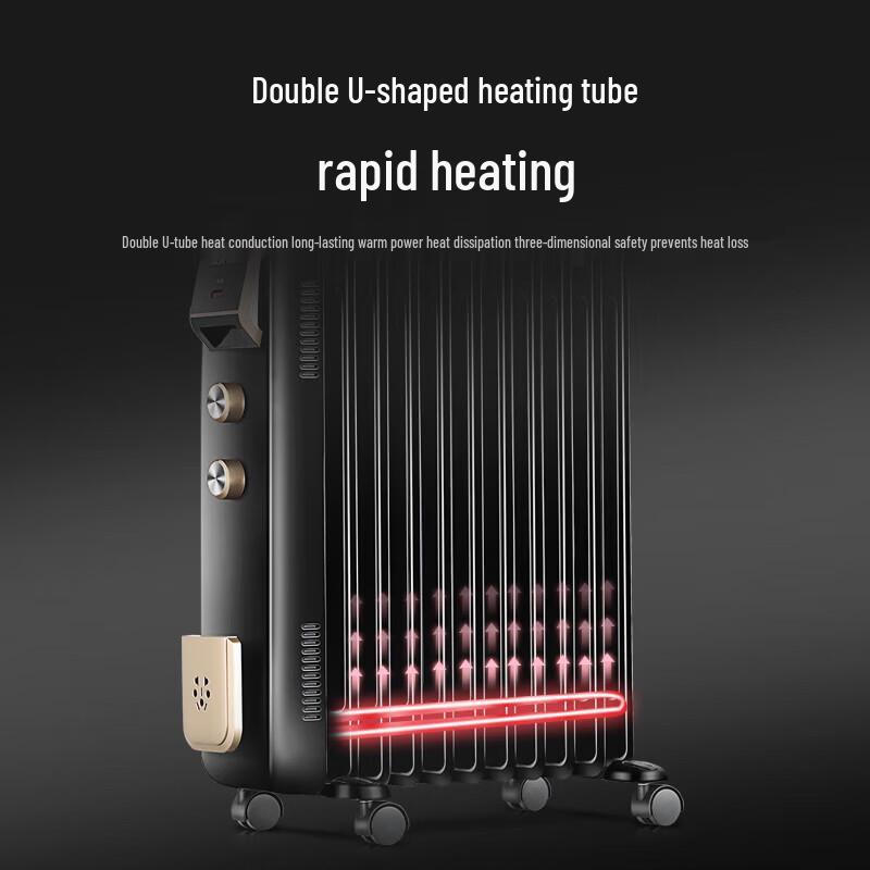 Chuanqin 13-Fin Oil-Filled Electric Radiator