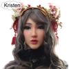 Realistic Female Mask Silicone Crossdresser Costumes Drag Queen Male to Female Crossdressing Realistic Bodysuit Skin