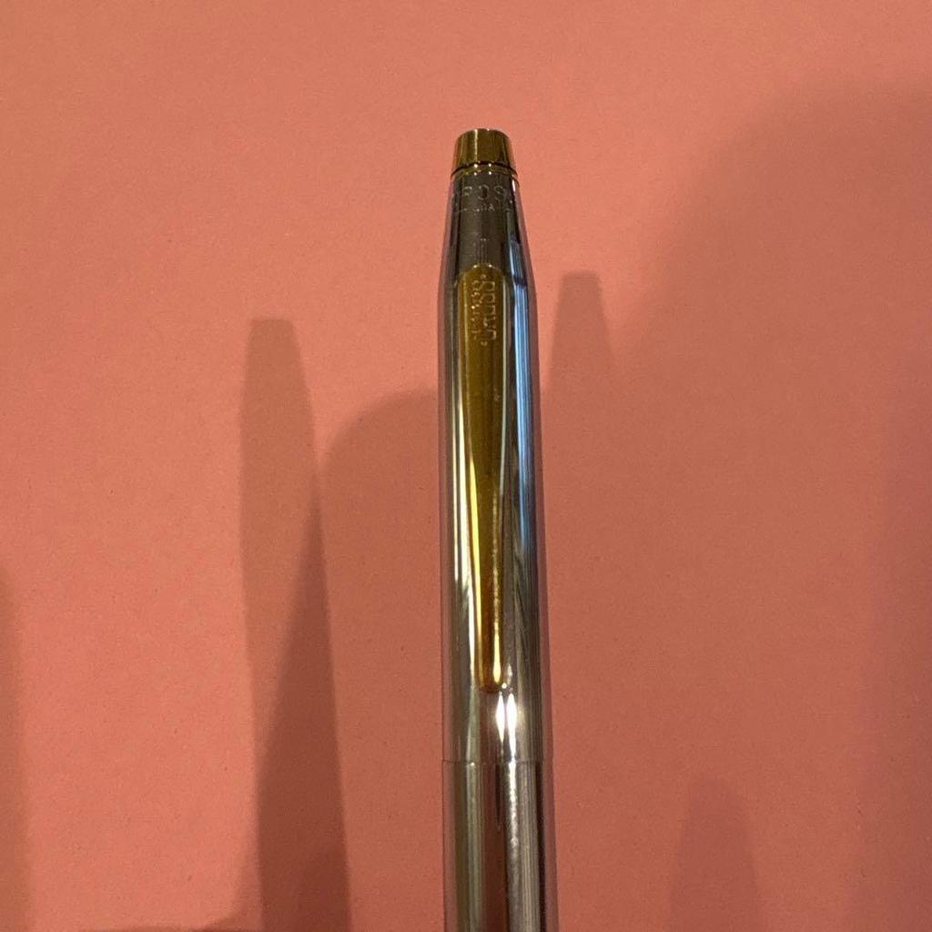 Used CROSS Ballpoint Pen Gold and Silver