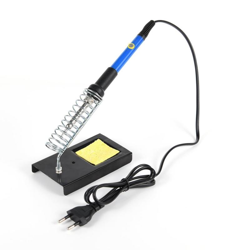 Electric Soldering Iron Stand Holder with Welding Cleaning Sponge Pads Generic High Temperature Resistance Welding Accessories