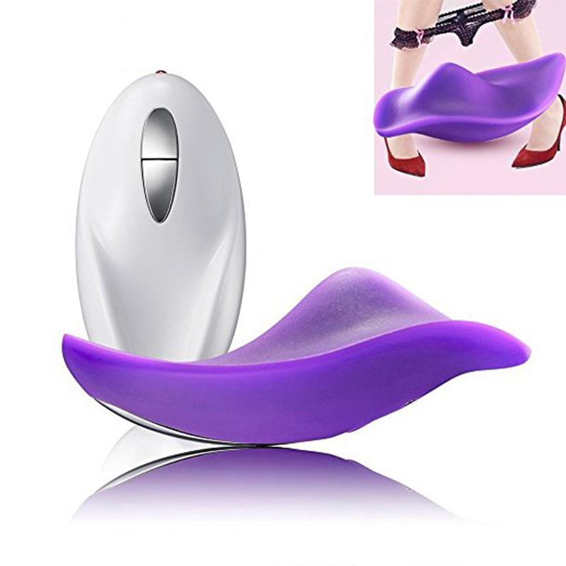 Women Remote Control Wearable Vibration Egg Female Clitoris Stimulator Mini Butterfly Vibrator GZW
