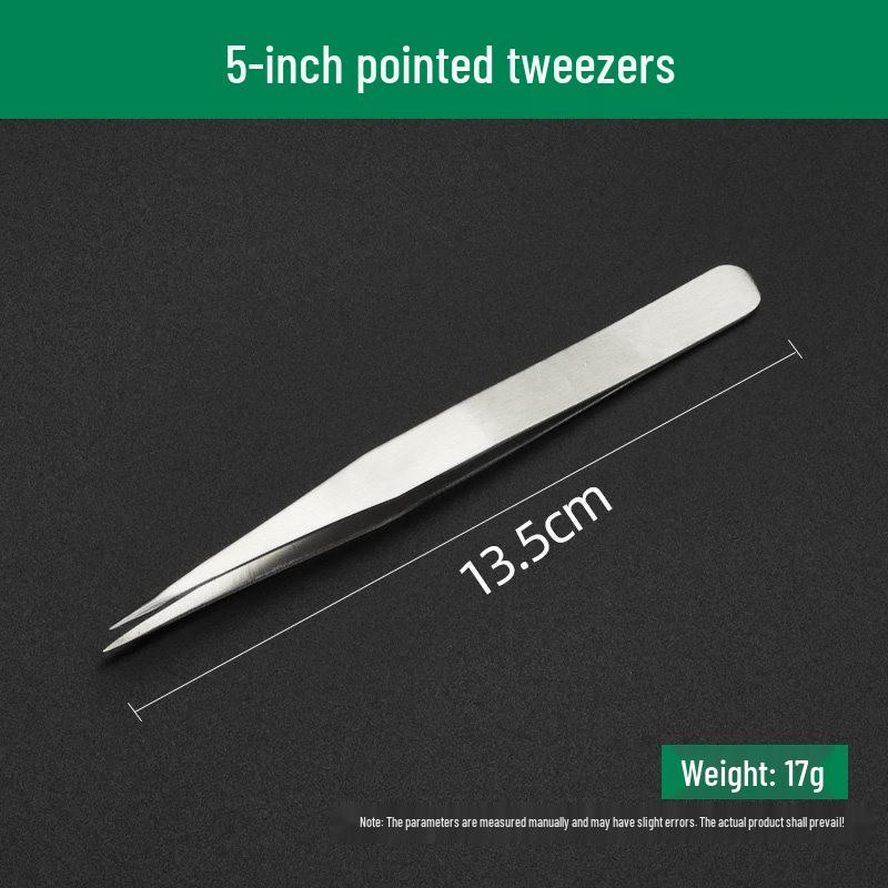 Gold- & Silberschmiedelötpinzette - Edelstahl, Multifunktional für Handyreparatur, Dünne & Dicke Klemmen.