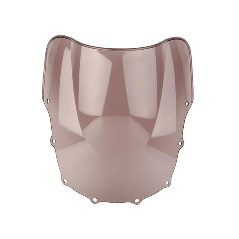 Motorcycle Screen Double Bubble Windshield Deflector Protector WindScreen For Kawasaki ZZR400 ZZR600 ZZR 400 ZZR 600 1993 - 2007