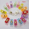 22pcs of Colorful Edge-Binding Clips Strong Patchwork Clips for Sewing Plastic Ax Clips As a Substitute for Pearls