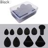 10pcs/set Cosmetic Beauty Puff Set Makeup Foundation Puffs Wet and Dry Face Concealer BB Cream Cosmetic Applicator Beauty Tools