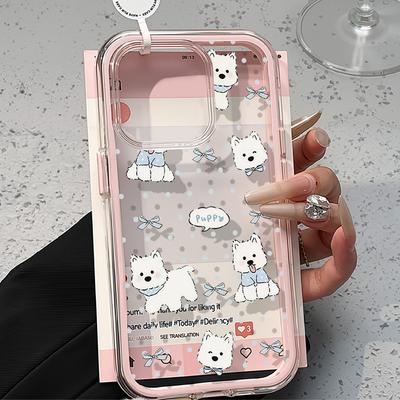 Coque de téléphone peinte pour iPhone 17 11 12 13 14 15 16 iPhone 17 12 13 14 15 16 Pro 17 12 13 14 15 16 Pro Max Coque de téléphone peinte de haute qualité avec animal mignon