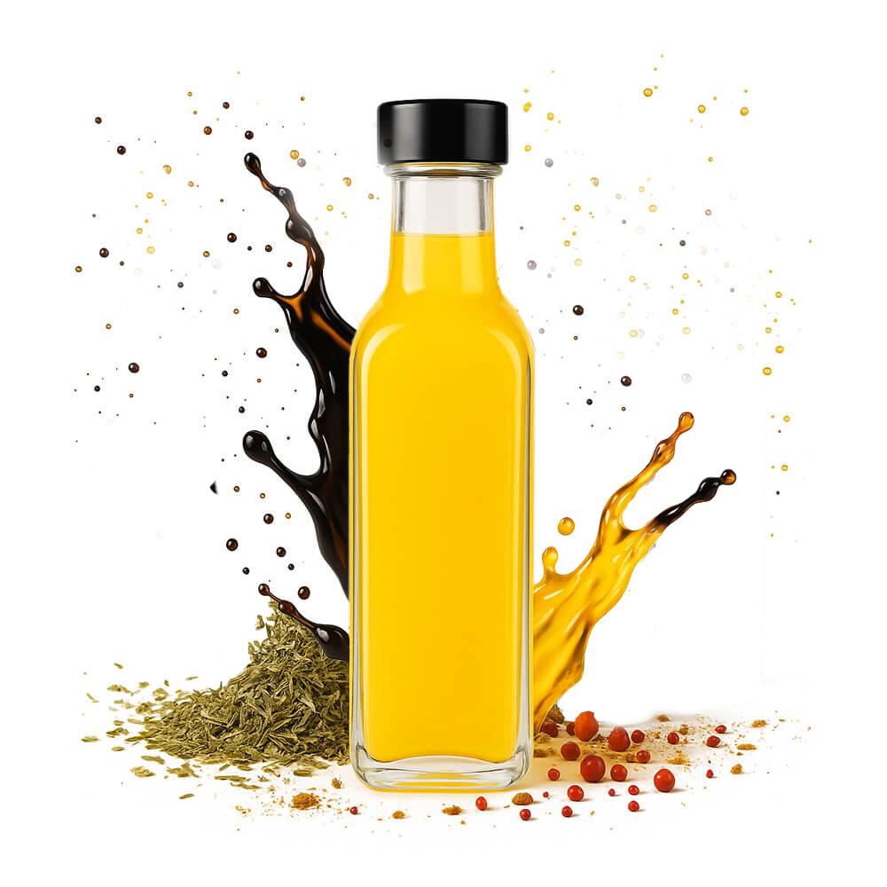 MARASCA 100ML Bottle GPI CAP FOR MOONLIGHT OLIVE OIL ALCOHOL GLASS BOTTLES