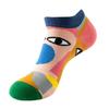 Mens Thin Boat Socks Womens Striped Cotton Ankle Breathable Sweat Absorbent Casual Fall